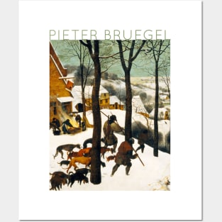 Pieter Bruegel The Elder - The Hunters in the Snow Posters and Art